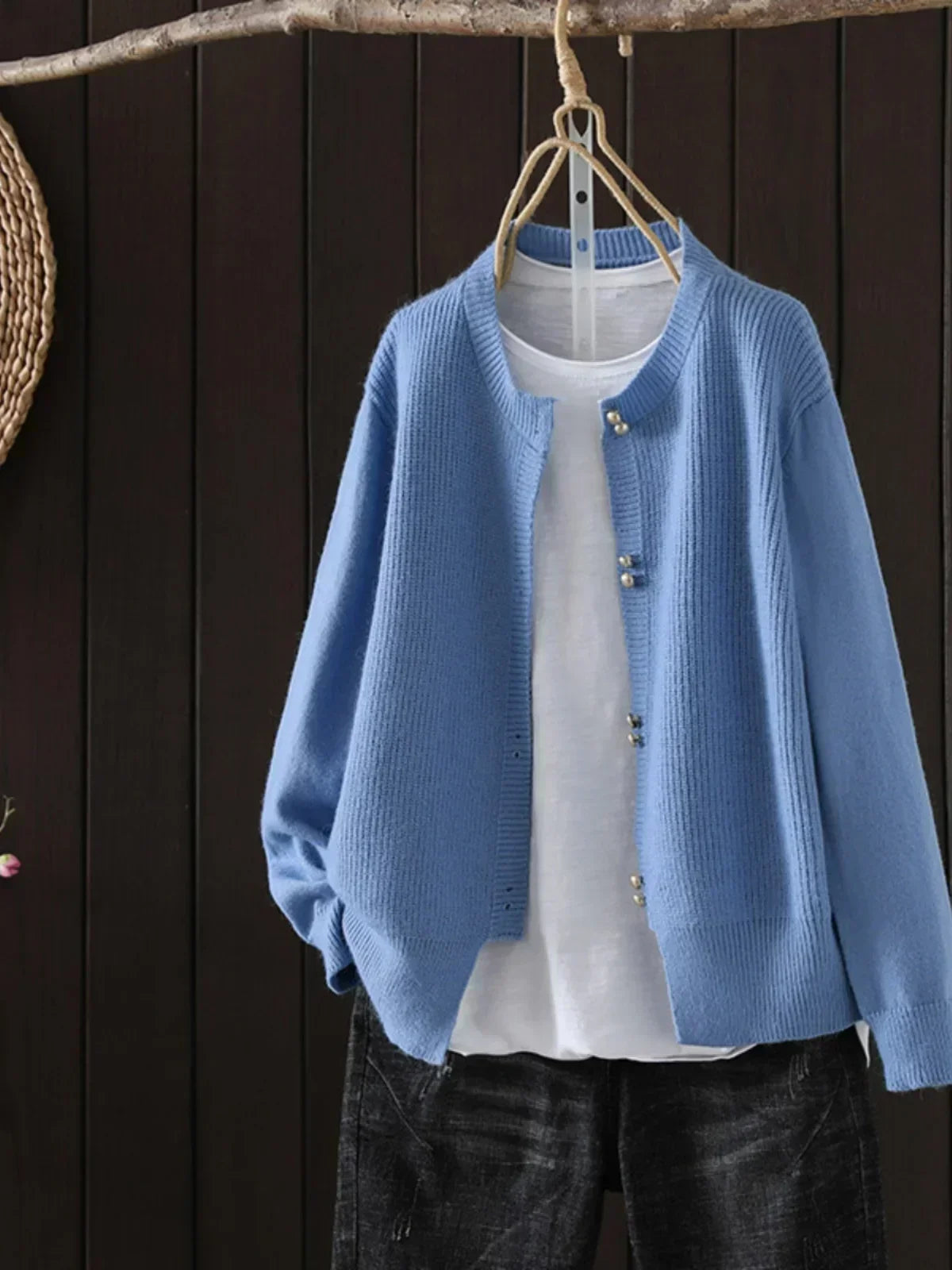 Elara - Cardigan Sophistiqué En Tricot
