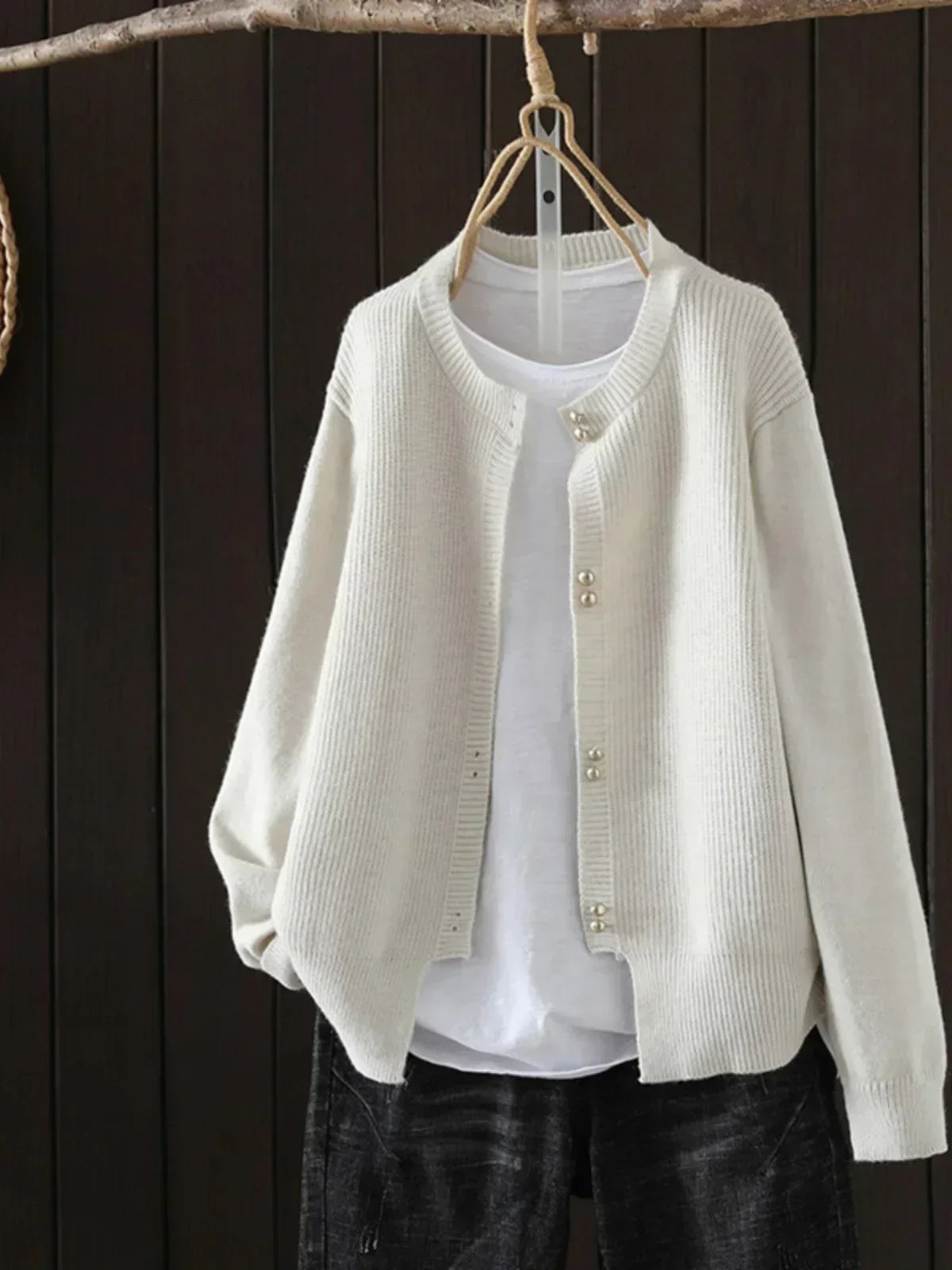 Elara - Cardigan Sophistiqué En Tricot