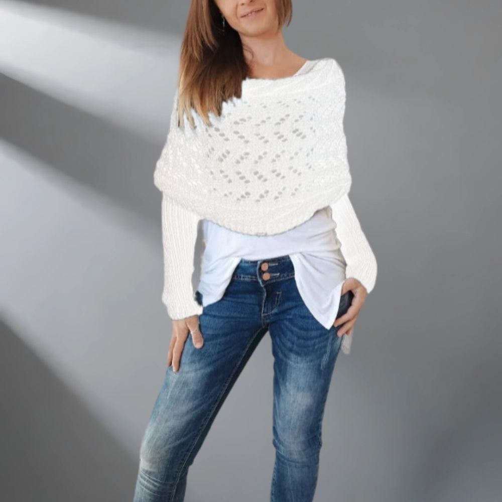 WarmWrap™ - Élégant châle tissé