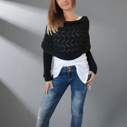 WarmWrap™ - Élégant châle tissé