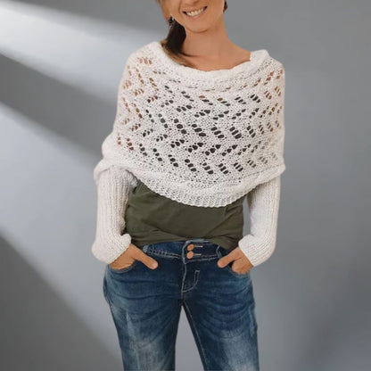 WarmWrap™ - Élégant châle tissé