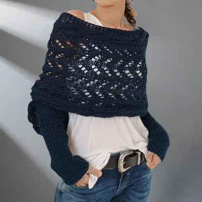 WarmWrap™ - Élégant châle tissé
