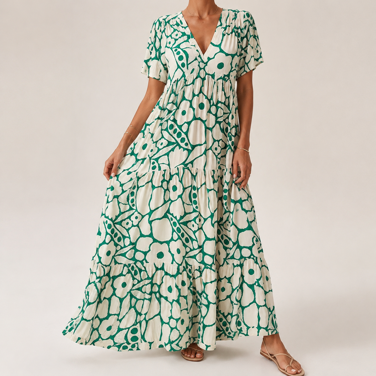 Margaret - Robe Bohème Élégante