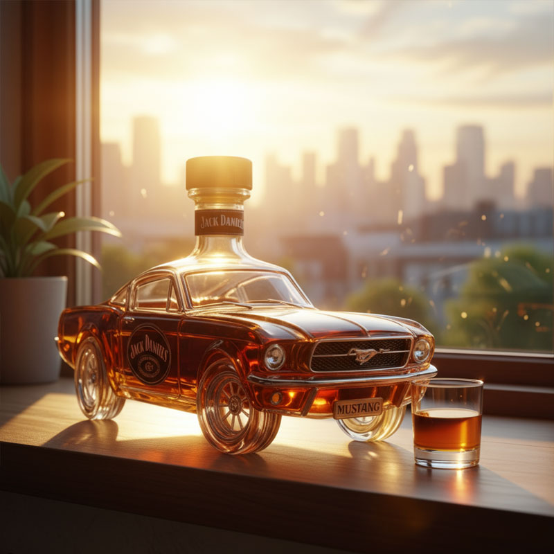 Carafe à whisky - Édition Mustang