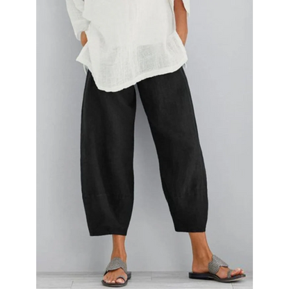 Elena™ | Pantalon en lin élégant et confortable