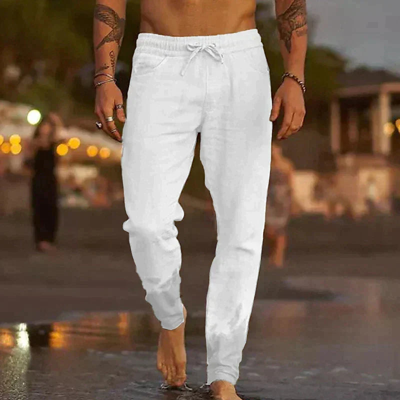 Pantalon de plage en lin