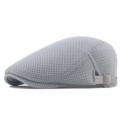 Casquette respirante Bloom™ gris clair pour homme, tissu ajouré et sangle réglable