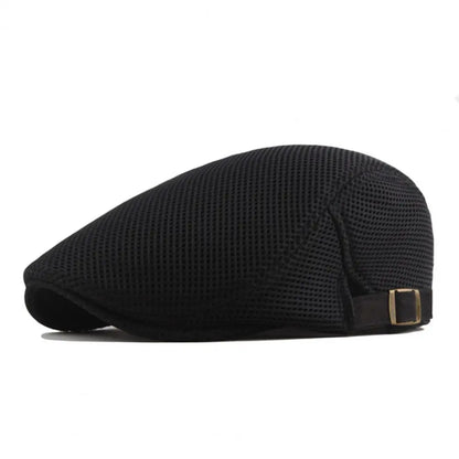 Casquette respirante Bloom™ noire pour homme, tissu ajouré et sangle réglable