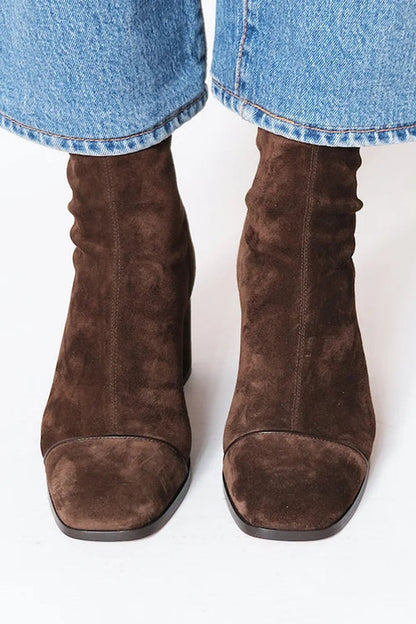 Céleste™ | Élégantes Bottines en Suédine
