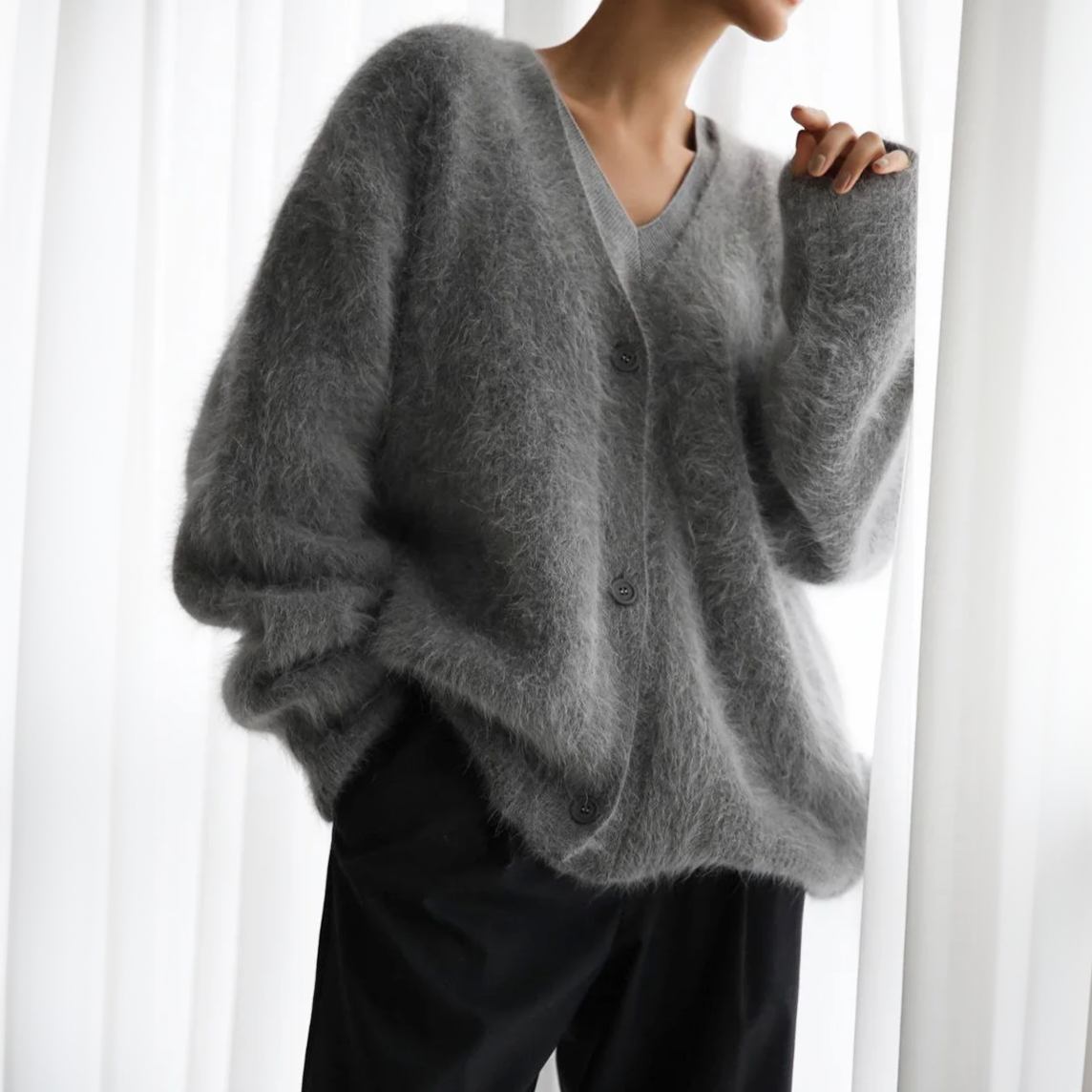 Luna - Cardigan Élégant En Cachemire