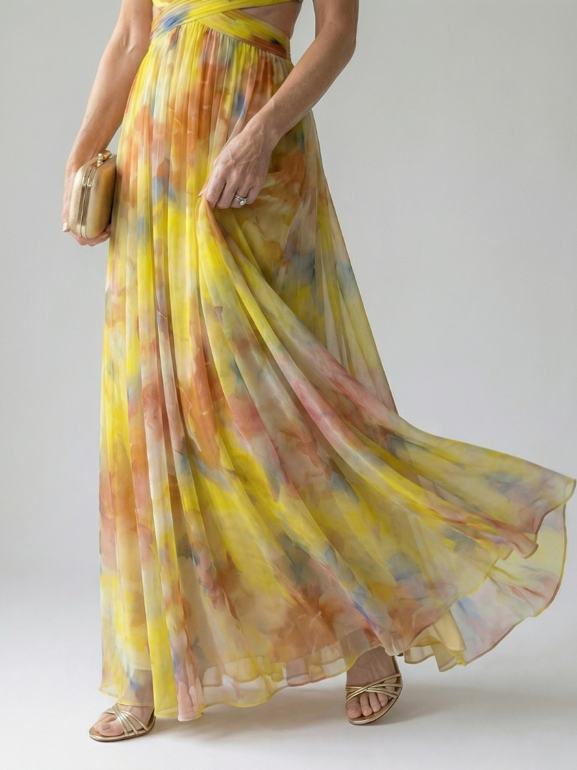 Isel | Robe longue Soft Wrap