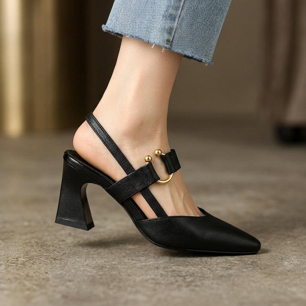 Mules à Talons Alana