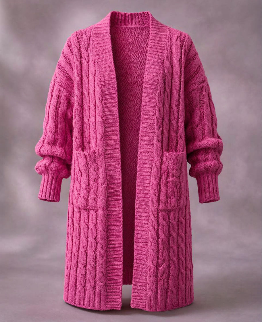 Cardigan en maille à double boutonnage
