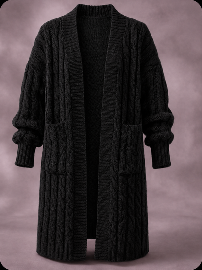 Cardigan en maille à double boutonnage