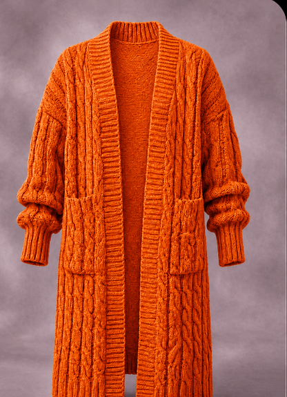 Cardigan en maille à double boutonnage