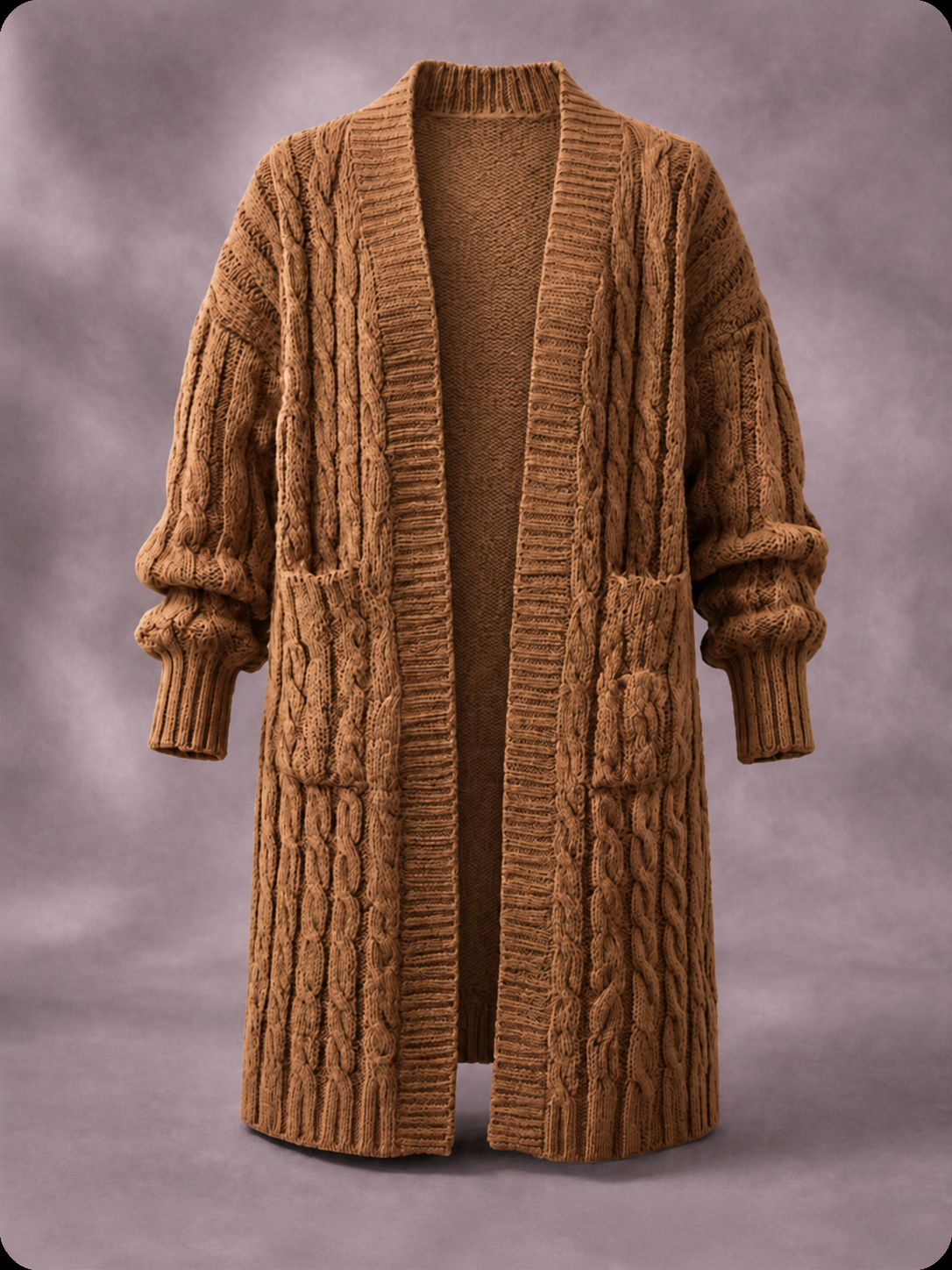 Cardigan en maille à double boutonnage