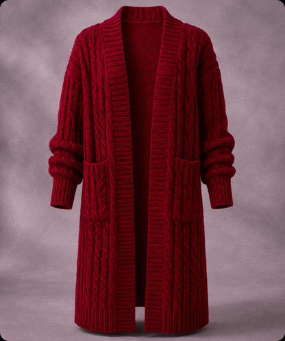 Cardigan en maille à double boutonnage