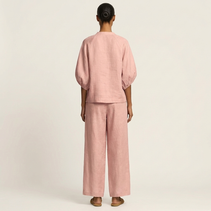 Marlowe | Ensemble à Manches Bouffantes avec Zip