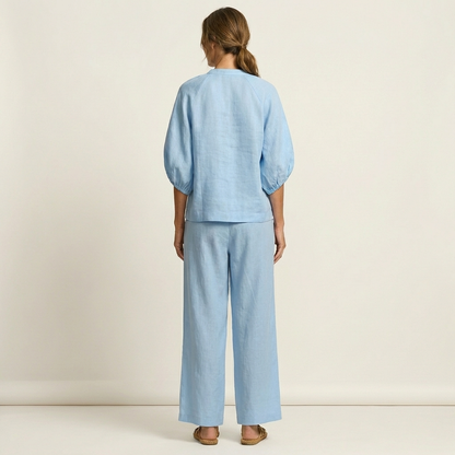 Marlowe | Ensemble à Manches Bouffantes avec Zip