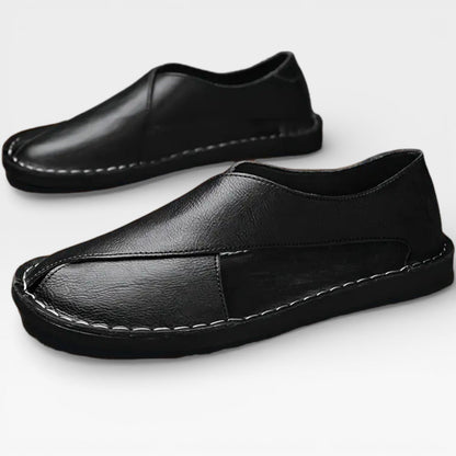 Sandales classiques en cuir pour hommes – Tenue décontractée élégante
