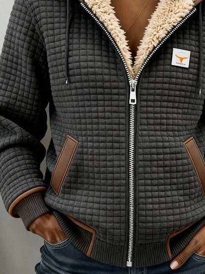 Penelope | Veste Sherpa à Capuche