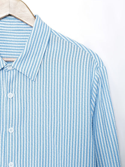 Wes | Chemise rayée à manches longues pour homme