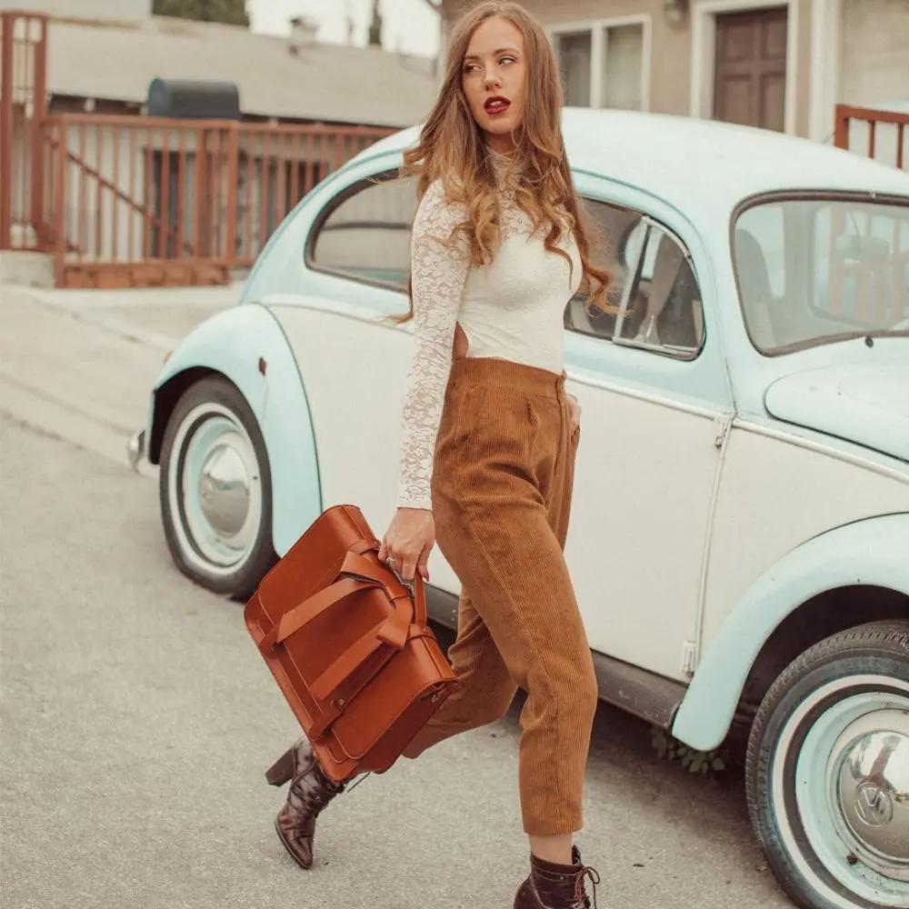 Noué | Sac Rétro Twist et Bleu-Rose