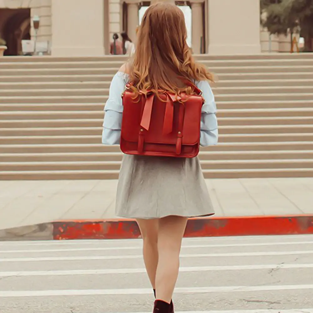 Noué | Sac Rétro Twist et Bleu-Rose