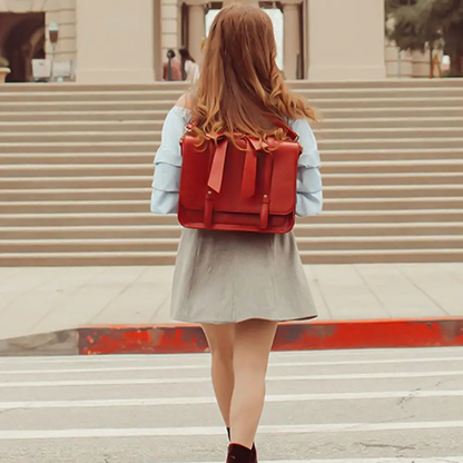 Noué | Sac Rétro Twist et Bleu-Rose