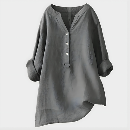 Diane | Blouse élégante à col en V