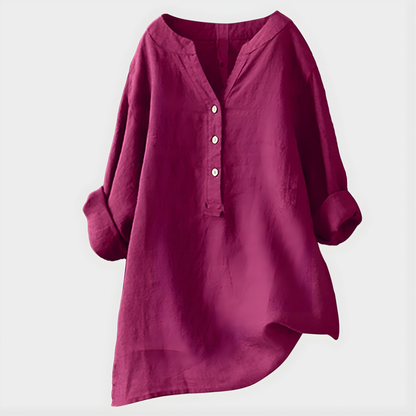 Diane | Blouse élégante à col en V