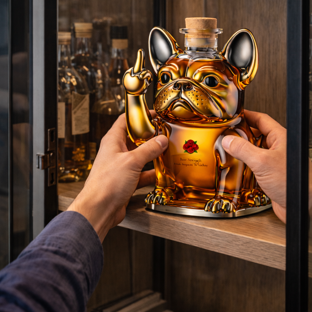 Bouteille de Whisky - Version Chien