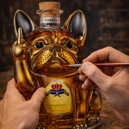 Bouteille de Whisky - Version Chien