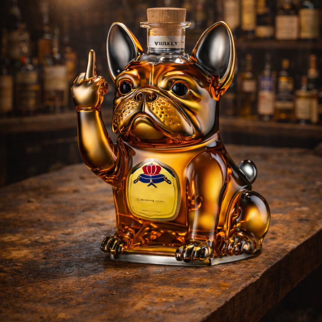 Bouteille de Whisky - Version Chien