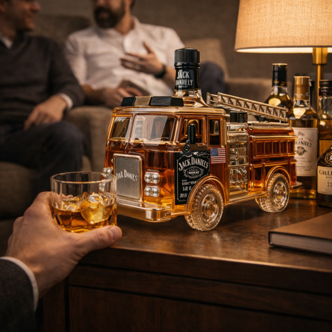Bouteille de whisky Jack Daniel's - Édition spéciale pompiers