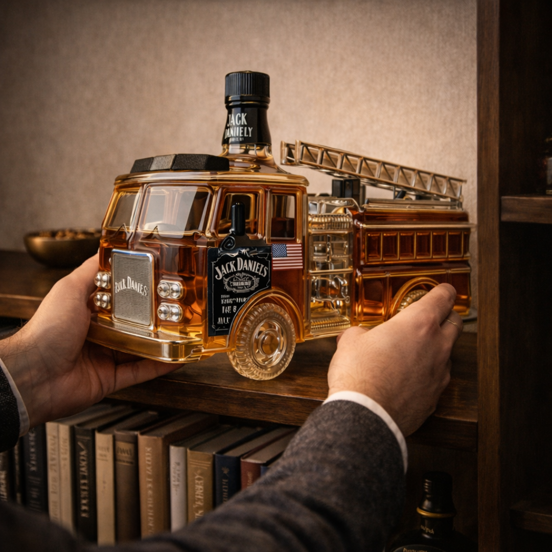 Bouteille de whisky Jack Daniel's - Édition spéciale pompiers