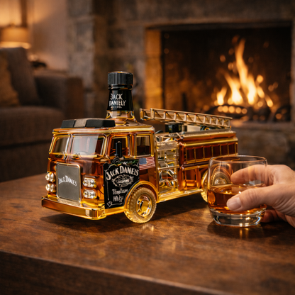 Bouteille de whisky Jack Daniel's - Édition spéciale pompiers