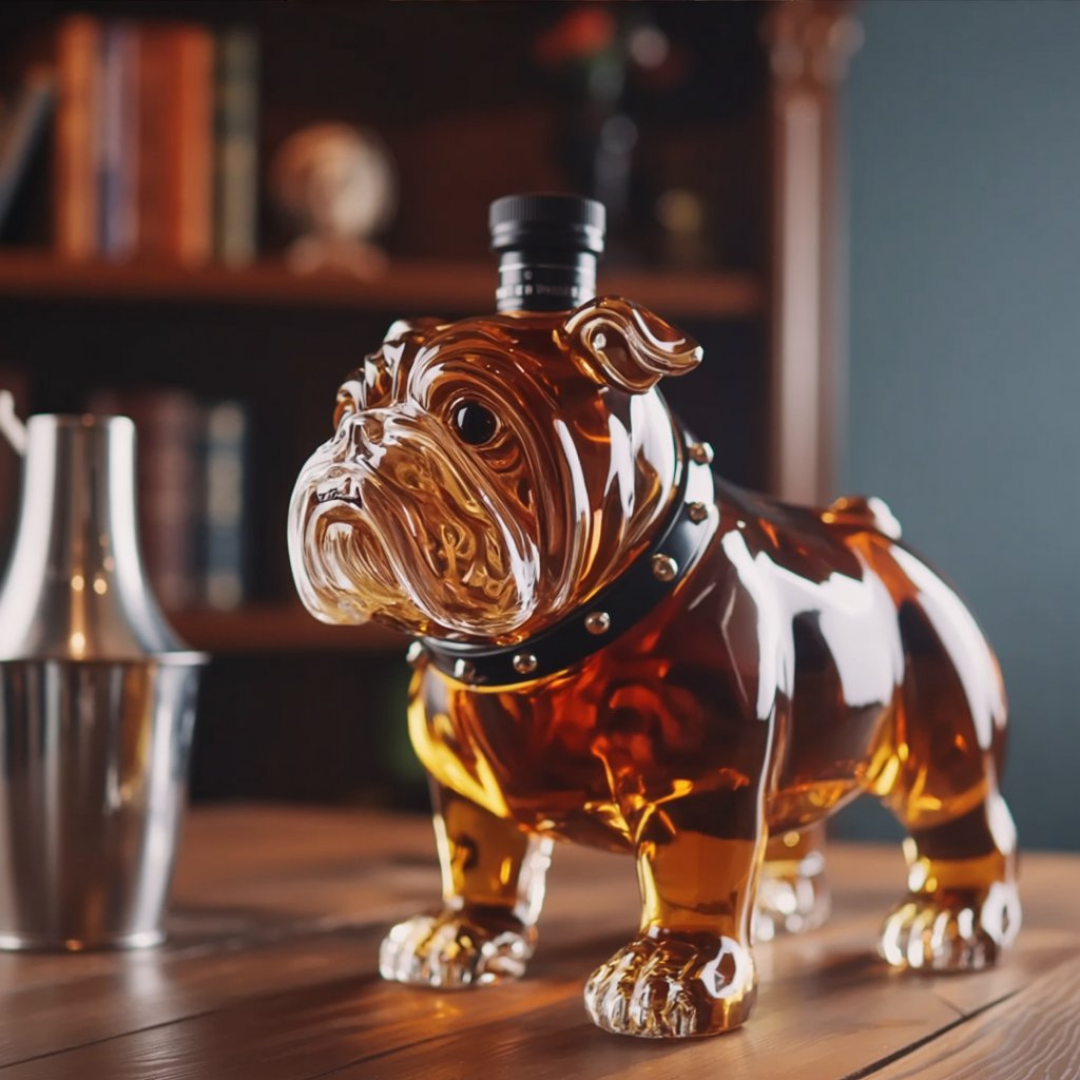 Bouteille de Whisky - Version Bulldog