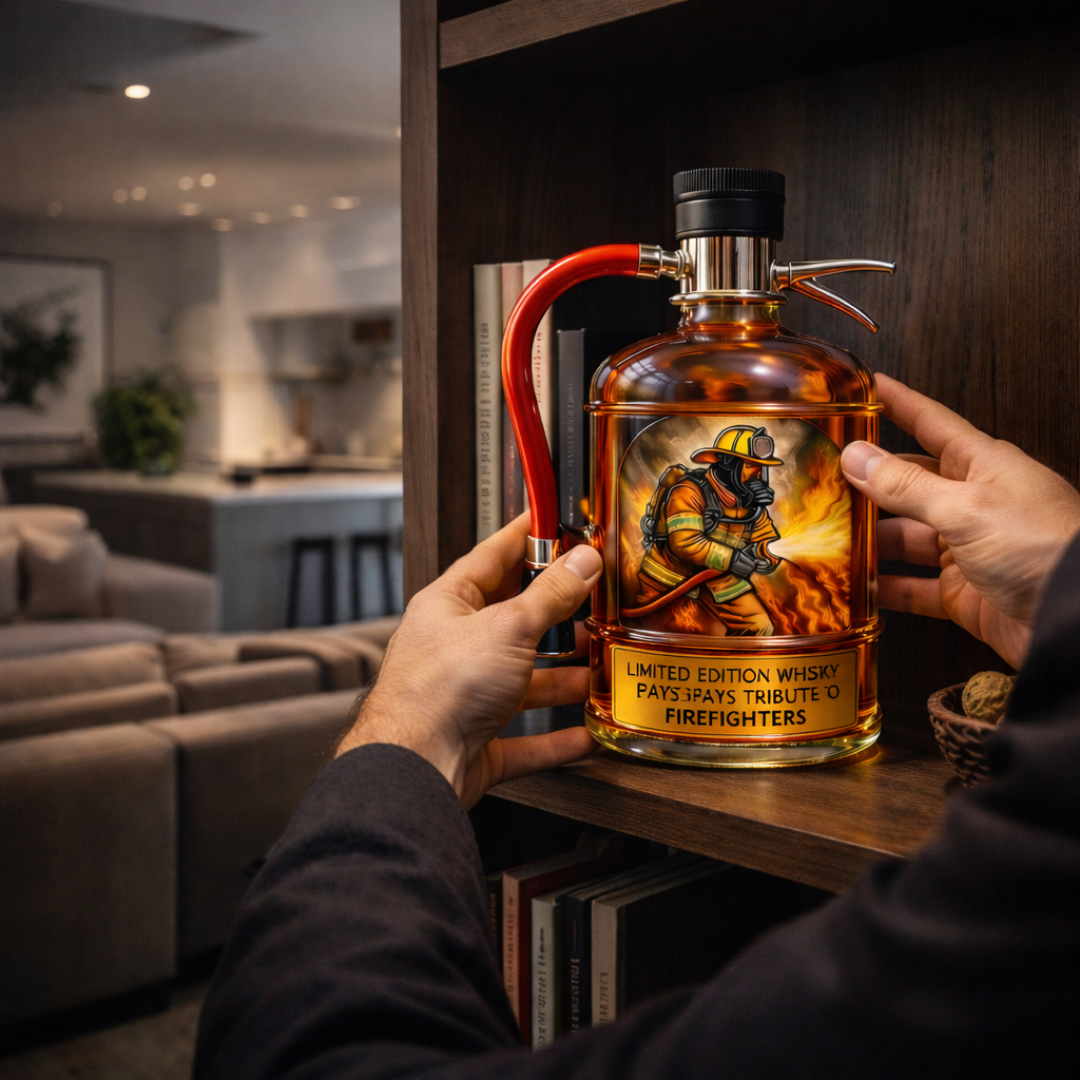 Bouteille de Whisky - Version extincteur
