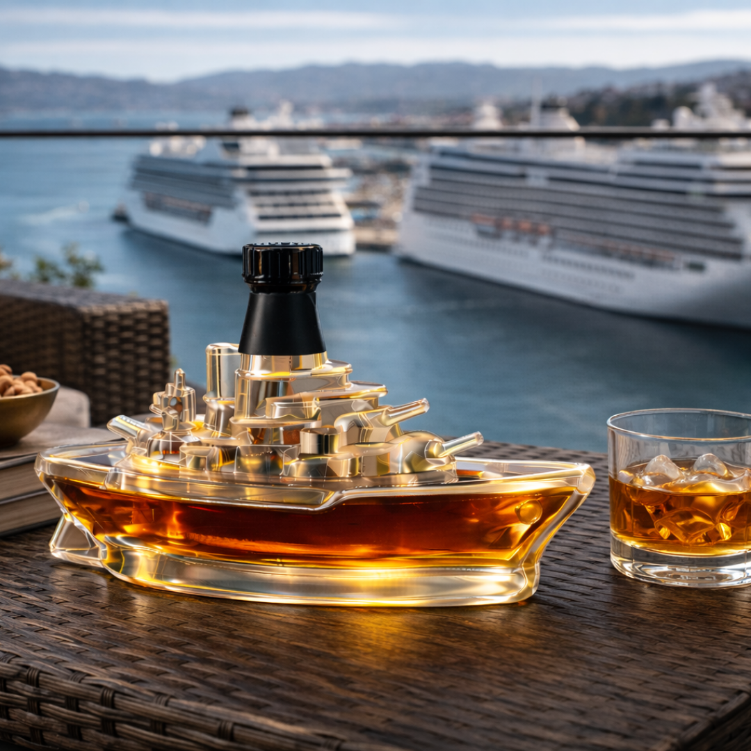 Bouteille de whisky - Version Marine