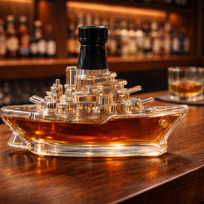 Bouteille de whisky - Version Marine