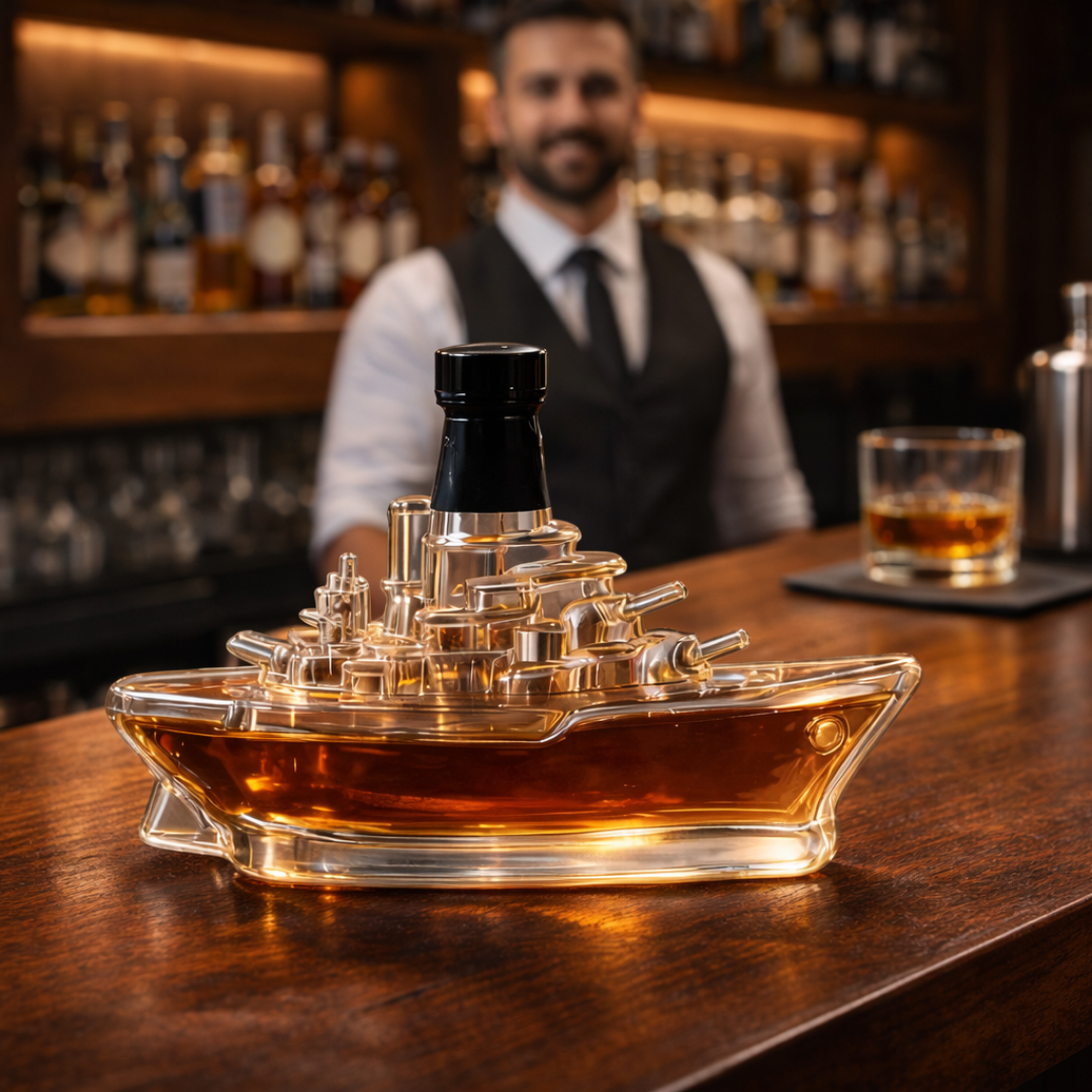 Bouteille de whisky - Version Marine