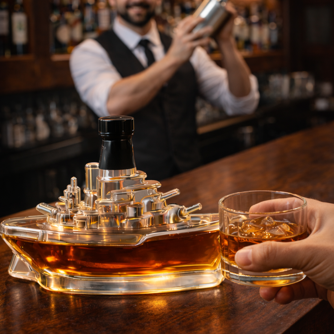 Bouteille de whisky - Version Marine