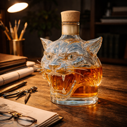 Bouteille de whisky - Édition Tigre