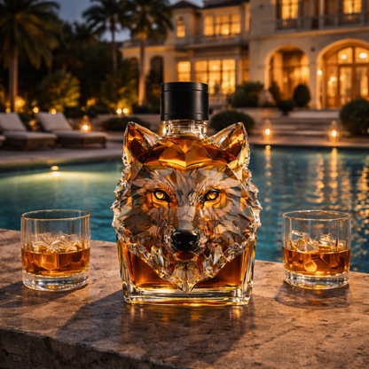 Bouteille de Whisky - Version Tête de Loup