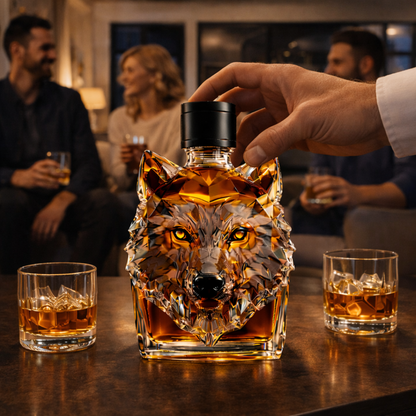 Bouteille de Whisky - Version Tête de Loup