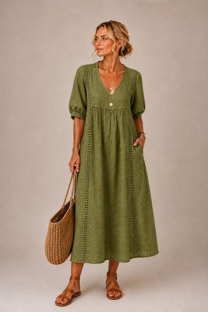 Gillian | Robe midi d'été